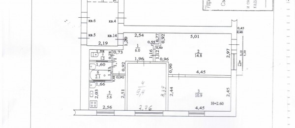 № 1109   Продается 3-х комнатная  квартира  в г.Темрюке, ул. Ленина /район 2-й школы/.